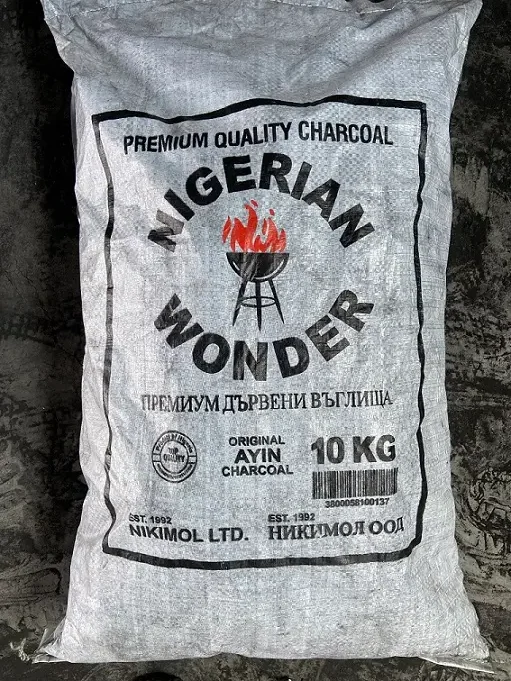 Дървени въглища от нигерия на едро за скара
