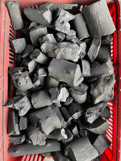 Дървени въглища от нигерия на едро за скара